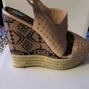 Jessica Simpson Wedges SZ 8